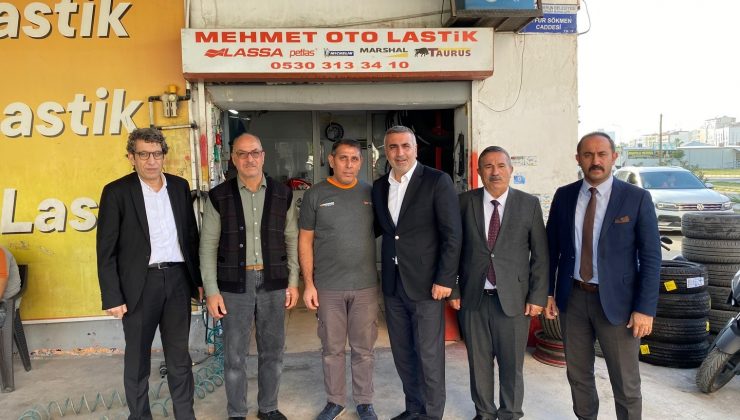 MHP’Lİ KAŞIKÇI’DAN İSKENDERUN ESNAFINA ZİYARET