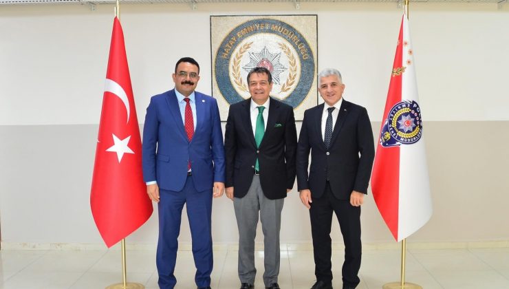 SGK VE İŞKUR’DAN EMNİYETE NEZAKET ZİYARETİ