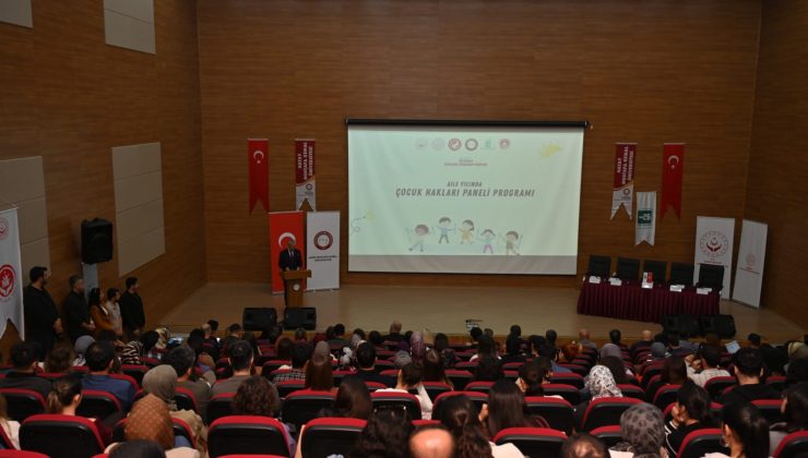HMKÜ’DE AİLE YILINDA ÇOCUK HAKLARI PANELİ DÜZENLENDİ
