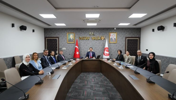 ÖĞRETMEN HEYETİNDEN VALİ MASATLI’YA ZİYARET