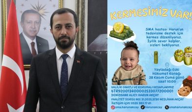 HARUN’A UMUT OLALIM KERMESİNE DAVET