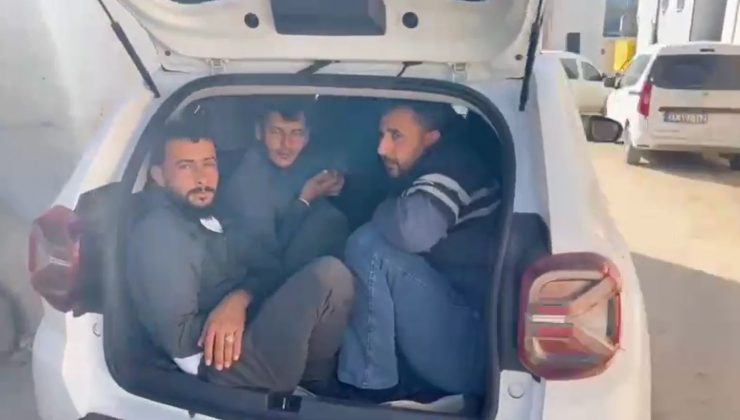 HATAY KARAYOLUNDA GÖÇMEN OPERASYONU 