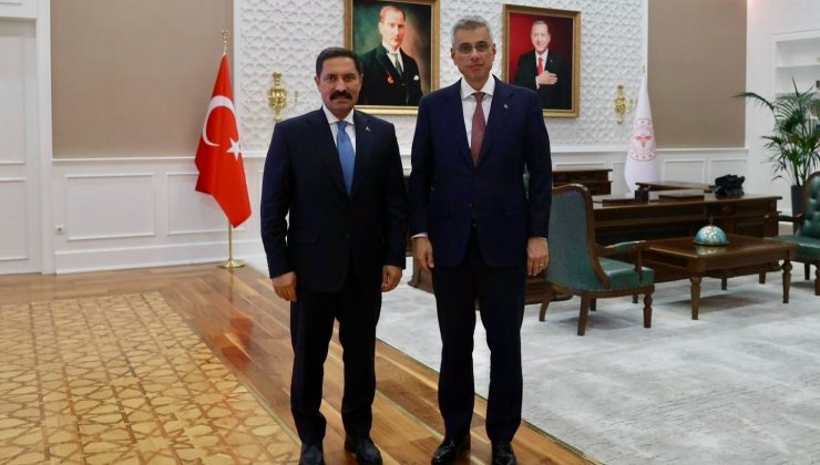 VALİ MASATLI’DAN BAKAN MEMİŞOĞLU’NA ZİYARET