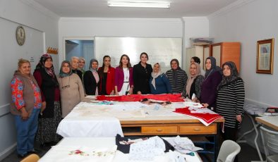 HANIMEFENDİ MASATLI’DAN KADINLARA GÜÇLÜ DESTEK