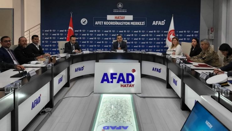 HATAY’DA BAĞIMLILIKLA MÜCADELE İL KOORDİNASYON KURULU TOPLANDI