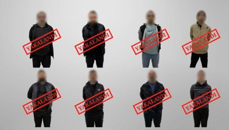 KIRMIZI BÜLTENLE ARANAN 8 SUÇLU TÜRKİYE’YE GETİRİLDİ