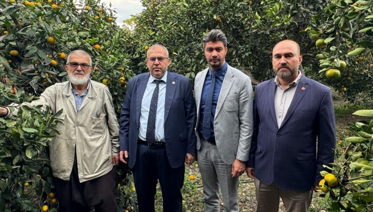 ÇALIŞKAN’DAN HATAY’DA NARENCİYE ALARMI: “ÇİFTÇİ ÜRÜNÜ 1 LİRAYA SATIYOR, MİLLİ NARENCİYE POLİTİKASI ŞART!”