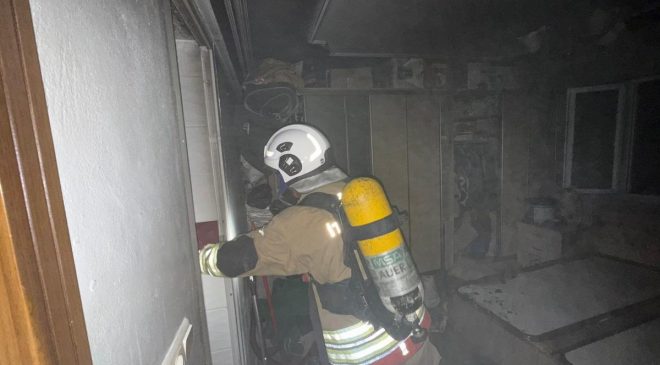 ANTAKYA’DA EV YANGINI   