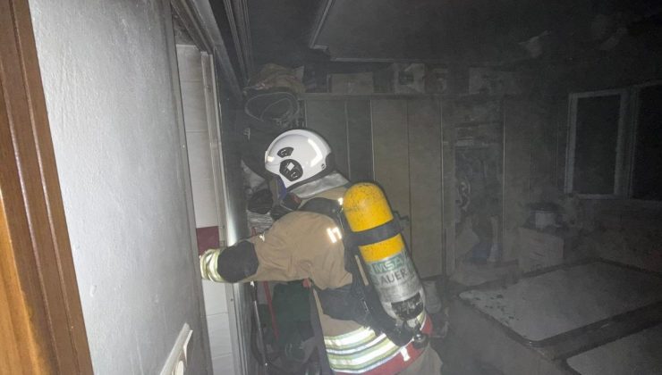 ANTAKYA’DA EV YANGINI   