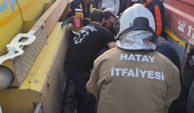 ANTAKYA’DA TRAFİK KAZASI: 1 YARALI   