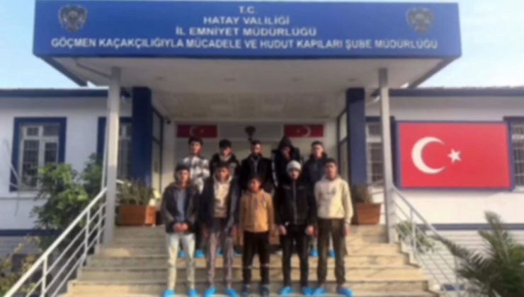 AVRUPA UMUDUYLA ÇIKTIKLARI YOLDA BATTANİYE ALTINDA HATAY’DA YAKALANDILAR  