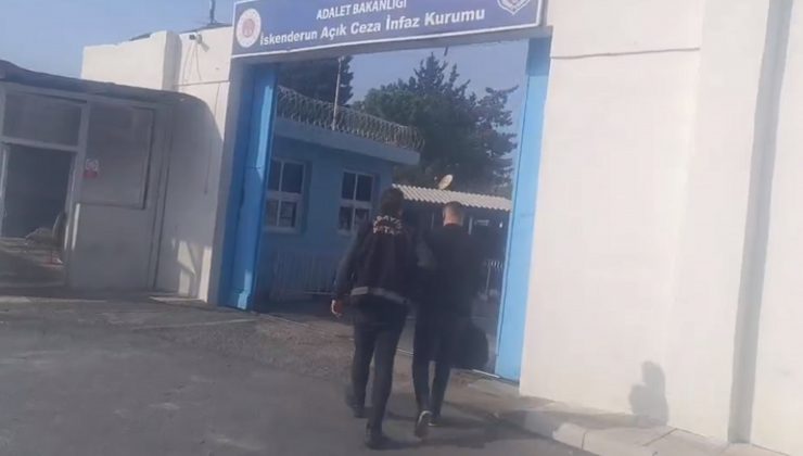 DÖRTYOL’DA 5 YIL HAPİS CEZASI İLE ARANAN ŞAHIS TUTUKLANDI   