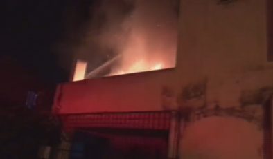 HATAY’DA MÜSTAKİL EV ALEVLERE TESLİM OLDU 