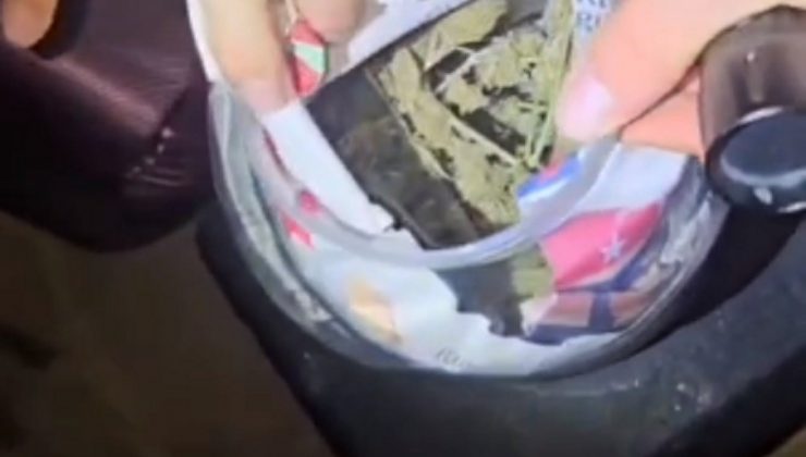 EVDEKİ EŞYALARIN İÇİNDEN UYUŞTURUCU ÇIKTI 