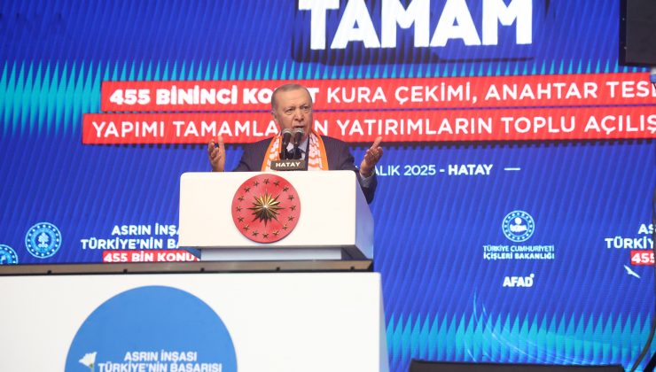 CUMHURBAŞKANI ERDOĞAN: “DEVLETLE MİLLETİ KARŞI KARŞIYA GETİRMEYE ÇALIŞANLARIN HİÇBİRİSİ YOK. AMA BİZ BURADAYIZ” 