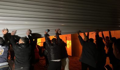 HATAY’DA 9 İŞ YERİ YANARAK KULLANILMAZ HALE GELDİ 