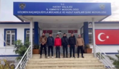 HATAY’DA ARAÇTA 6 KAÇAK GÖÇMEN YAKALANDI 