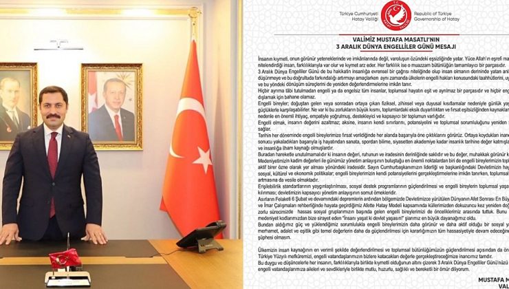 MASATLI: ŞİARIMIZ “İNSANI YAŞAT Kİ, DEVLET YAŞASIN’DIR”