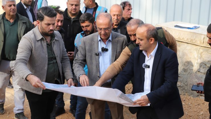 GENEL MÜDÜR CİHANGİR VE BAŞKAN YAPAR ÇALIŞMALARI YERİNDE İNCELEDİ