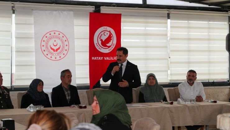 VALİ MASATLI ŞEHİT AİLELERİYLE BULUŞTU 
