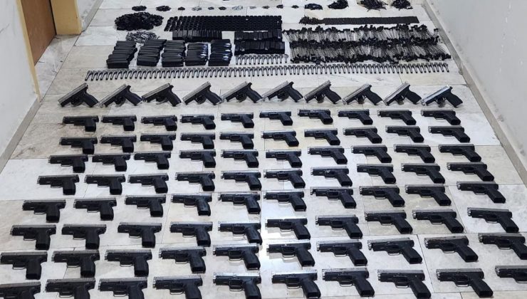 HATAY’DA KAÇAK SİLAH OPERASYONU