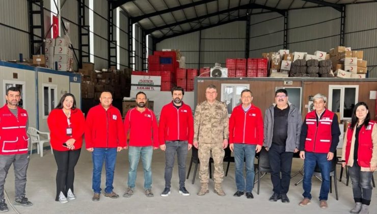 KIZILAY VE JANDARMA İNSANİ YARDIMDA BULUŞTU