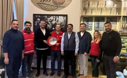 BAŞKAN KİMYONOĞLU’NDAN TEBRİK ZİYARETİ