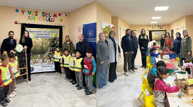 YAYLADAĞI’NDA MİNİKLERDEN DOĞAYA DESTEK