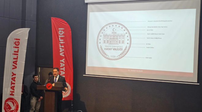 HATAY VALİLİĞİNİN YENİ LOGOSU TANITILDI