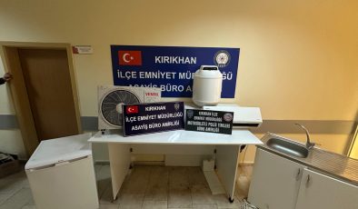 KONTEYNER KENTTE HIRSIZLIĞA SUÇÜSTÜ: 4 GÖZALTI!