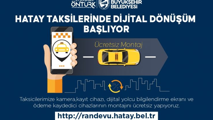 BAŞKAN ÖNTÜRK’ÜN AKILLI TAKSİ PROJESİ HAYATA GEÇİYOR