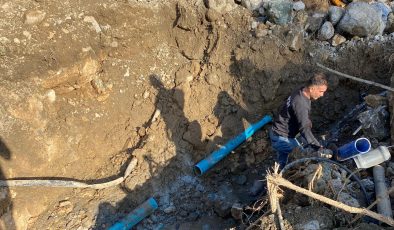 PAYAS’TA SEL SONRASI İÇME SUYU HATLARINDAKİ HASARLAR GİDERİLDİ