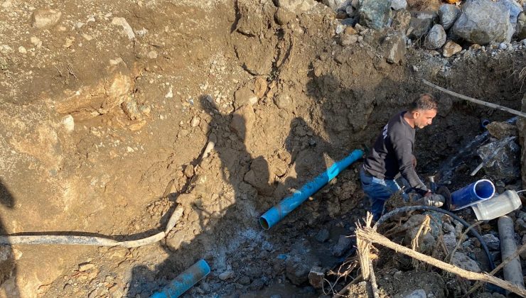 PAYAS’TA SEL SONRASI İÇME SUYU HATLARINDAKİ HASARLAR GİDERİLDİ