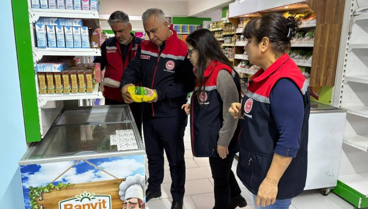 HATAY’DA GIDA DENETİMİ GERÇEKLEŞTİRİLDİ