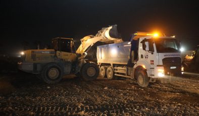 HBB’DEN HAFRİYATTA GECE MESAİSİ