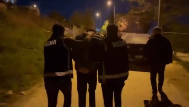 40 YIL HAPİS CEZASIYLA ARANAN ŞAHIS SAKLANDIĞI DOLAPTAYAKALANDI