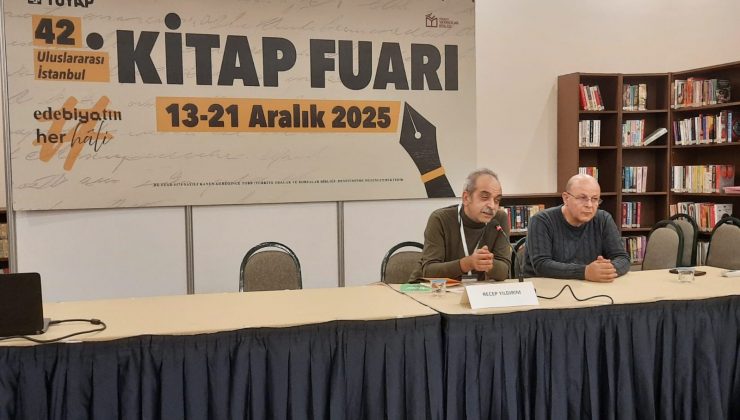 DEPREMİN ARDINDAN KÜLTÜREL MÜCADELE: KENAN KANTARCI TÜYAP’TA KONUŞTU,