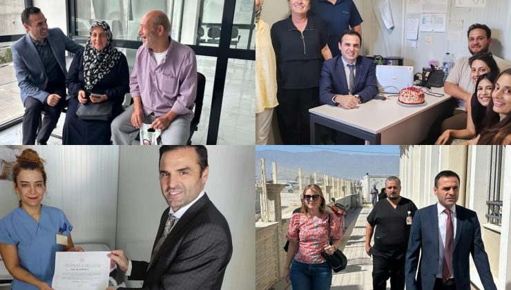 MÜDÜR COŞGUN İLE SAĞLIK HİZMETLERİ HALKA DOKUNDU