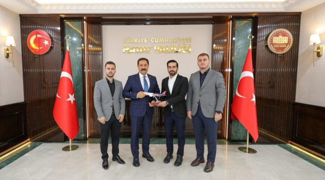 TEKNOFEST HEYETİNDEN HATAY VALİLİĞİ’NE ZİYARET