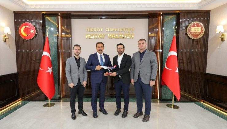 TEKNOFEST HEYETİNDEN HATAY VALİLİĞİ’NE ZİYARET