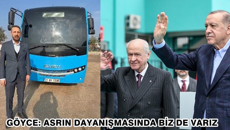 GÖYCE: ASRIN DAYANIŞMASINDA BİZ DE VARIZ