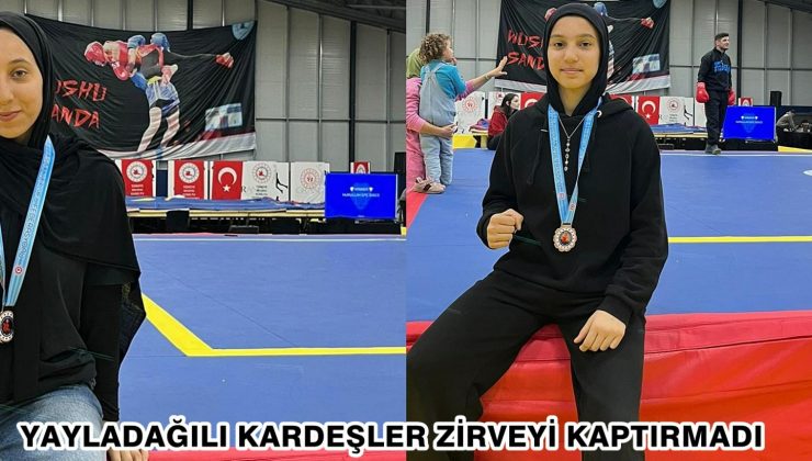 YAYLADAĞILI KARDEŞLER ZİRVEYİ KAPTIRMADI