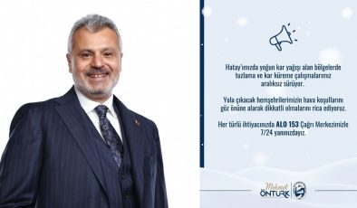 ÖNTÜRK: HEMŞEHRİLERİMİZİN YANINDAYIZ