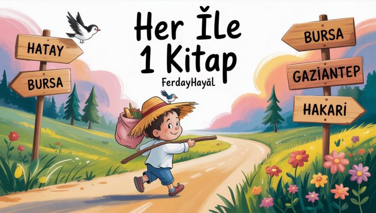 HATAY’DAN 81 İLE UZANAN ÇOCUK EDEBİYATI PROJESİ