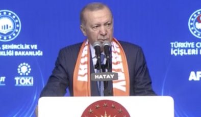 CUMHURBAŞKANI ERDOĞAN: “TIPKI 6 ŞUBAT’TA OLDUĞU GİBİ BİZ BURADAYIZ” 