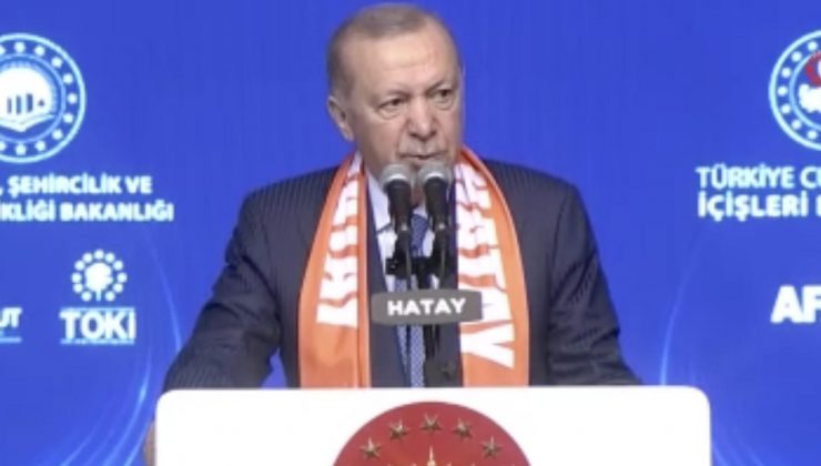 CUMHURBAŞKANI ERDOĞAN: “TIPKI 6 ŞUBAT’TA OLDUĞU GİBİ BİZ BURADAYIZ” 
