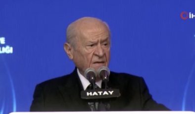 MHP GENEL BAŞKANI DEVLET BAHÇELİ: “GÜNÜMÜZÜN SÜLEYMAN’I RECEP TAYYİP ERDOĞAN, GÜNÜMÜZÜN SİNAN’I MURAT KURUM’DUR”   