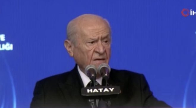 MHP GENEL BAŞKANI DEVLET BAHÇELİ: “GÜNÜMÜZÜN SÜLEYMAN’I RECEP TAYYİP ERDOĞAN, GÜNÜMÜZÜN SİNAN’I MURAT KURUM’DUR”   