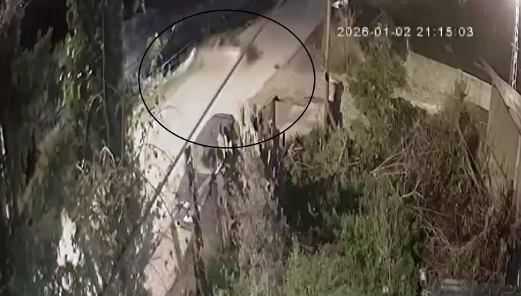 OTOMOBİLİN SU KANALINA UÇTU: 3 YARALI 