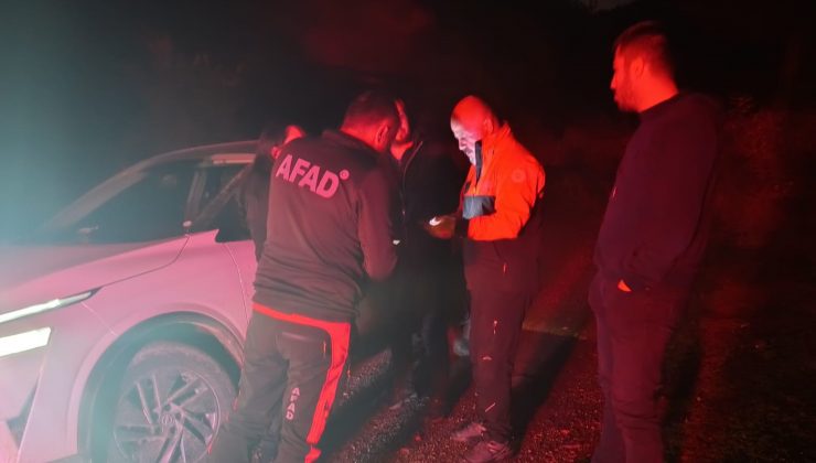 YAYLADA MAHSUR KALAN AİLE KURTARILDI   